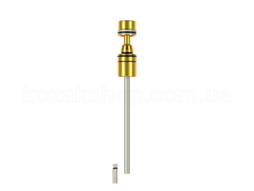 Шток повітряної пружини вилки Rock Shox FORK SPRING DEBONAIR+ SHAFT - (INCLUDES AIR SHAFT, BOTTOM STUD, AND BUMPERS) 160MM- 27/29 (BUTTERCUP AND NON-BUTTERCUP COMPATIBLE) - ZEB A1+ (11.4018.111.050)