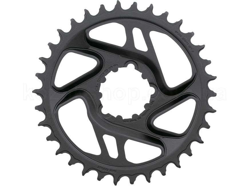 Звезда SRAM X-Sync 2 32T Direct Mount 6mm Offset Cold Forged Aluminum Black