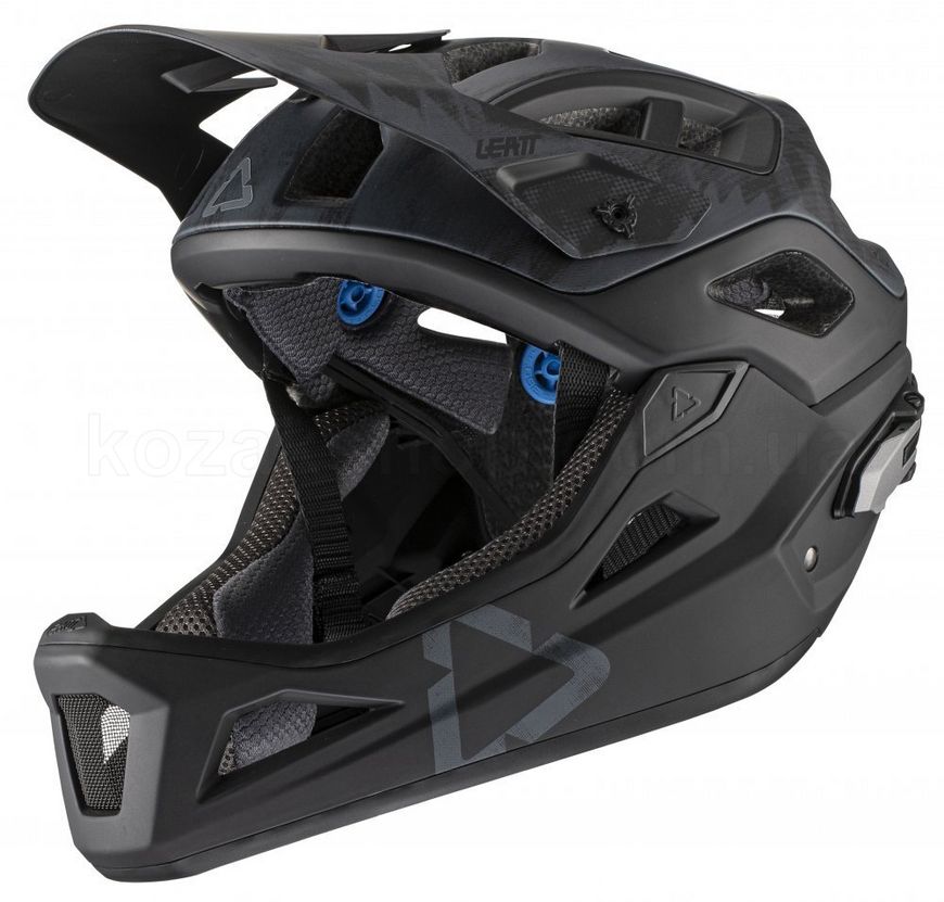 Вело шолом LEATT Helmet MTB 3.0 Enduro [Black], L