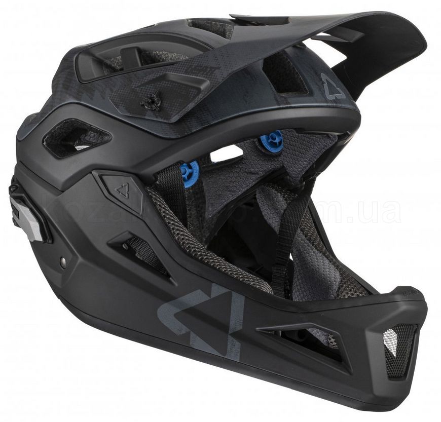 Вело шолом LEATT Helmet MTB 3.0 Enduro [Black], L