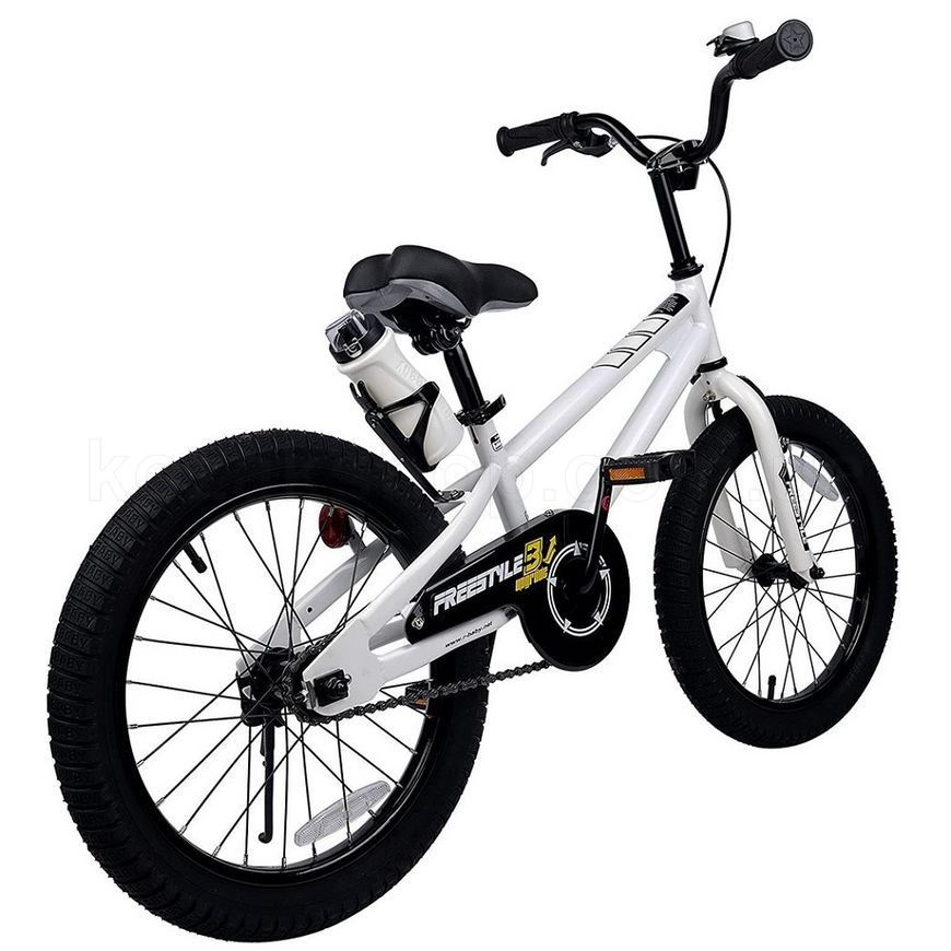 Детский велосипед RoyalBaby FREESTYLE 18", OFFICIAL UA, белый