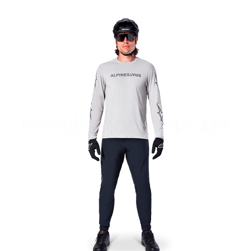 Вело джерсі Alpinestars A-DURA SWITCH LS JERSEY LIGHT GRAY, M