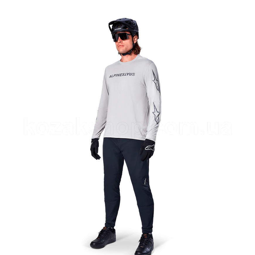 Вело джерсі Alpinestars A-DURA SWITCH LS JERSEY LIGHT GRAY, M