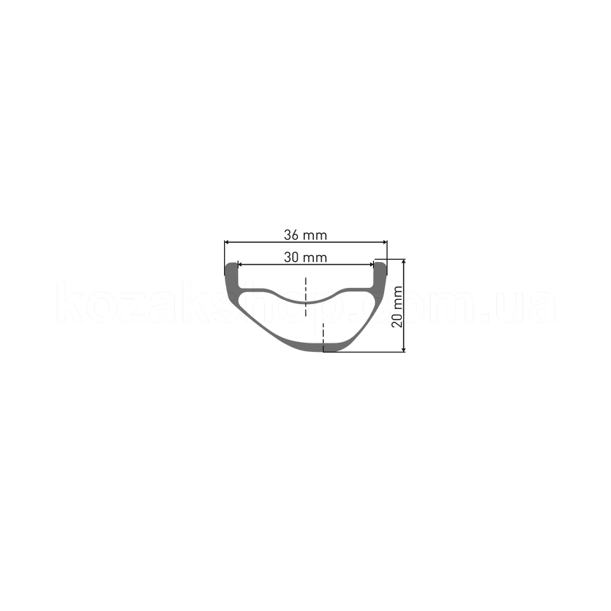 Обод DT Swiss XRC 310 29X30 28h Carbon