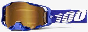 Маска 100% ARMEGA Goggle [Klein], Mirror Gold Lens