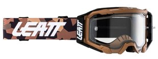 Маска LEATT Goggle Velocity 5.5 Enduro - Clear [Stone], Clear Lens