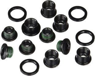 Бонки SRAM chainring bolt kit 5x3 M8.5x7 / M8.5x5 steel black / M8 steel black triple qty 5
