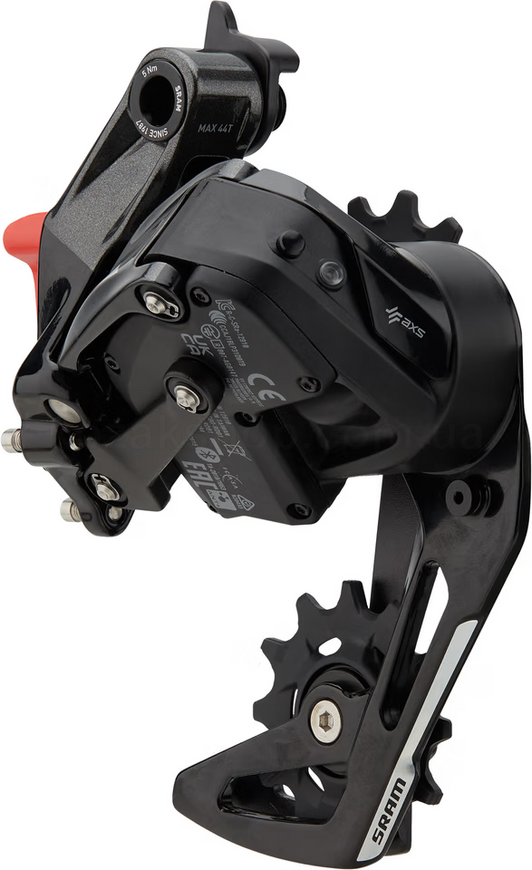 Задній перемикач SRAM Force XPLR AXS D2 12-Speed - Unicorn Grey w/Laser Foil - Max 44T (Battery Not Included)