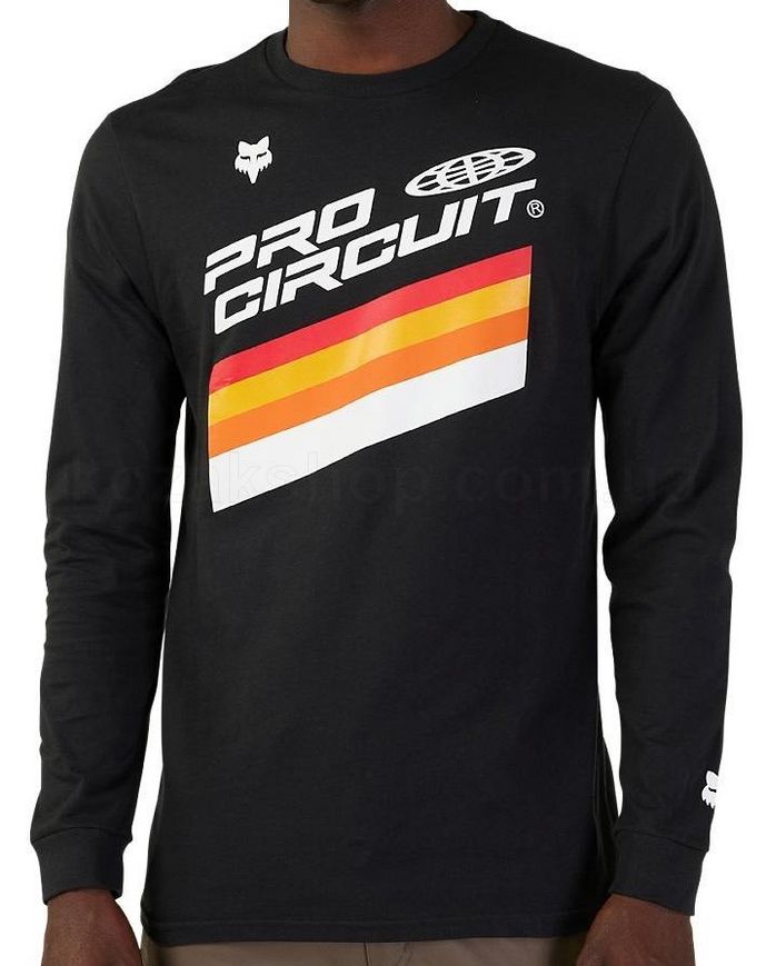 Футболка FOX PRO CIRCUIT PREMIUM Long Sleeve Tee [Black], M