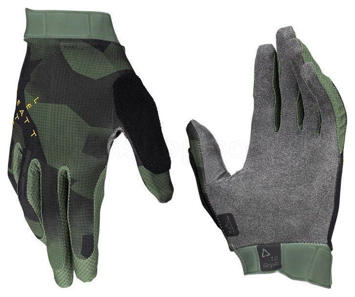 Вело перчатки LEATT MTB 1.0 GripR Glove [Spinach], M (9)