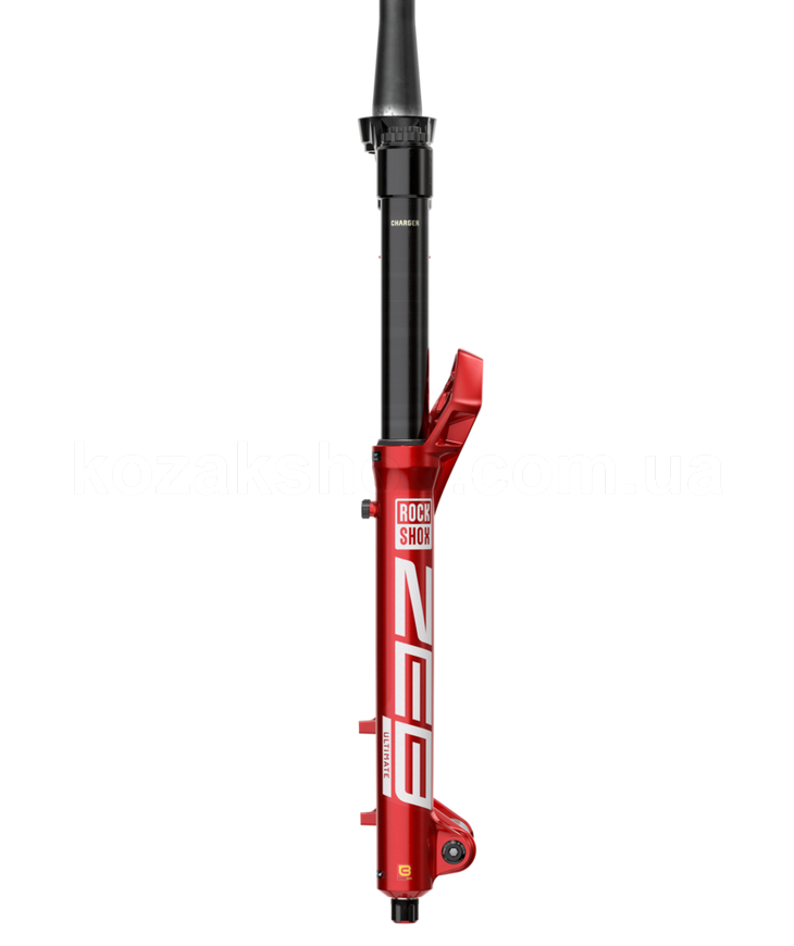 Вилка RockShox ZEB Ultimate CHARGER 3.1 RC2 - Crown 27.5" Boost&trade; 15x110 170mm Red Alum Str Tpr Sm CrownOD 44offset Debonair (Inc. Bolt on Fender,2 Btm Tokens, Star nut, Maxle Stealth) A3