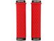 Грипсы SRAM DH Silicone Locking Grips Red with Double Clamps & End Plugs