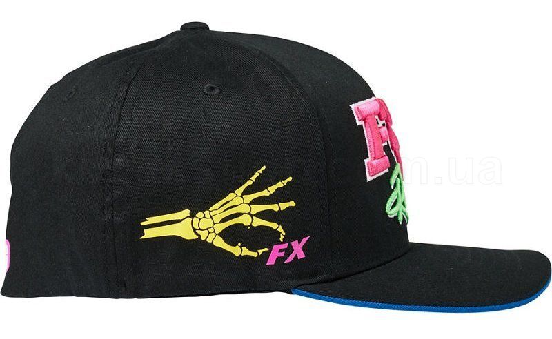 Кепка FOX CASTR FLEXFIT HAT [BLACK], L / XL
