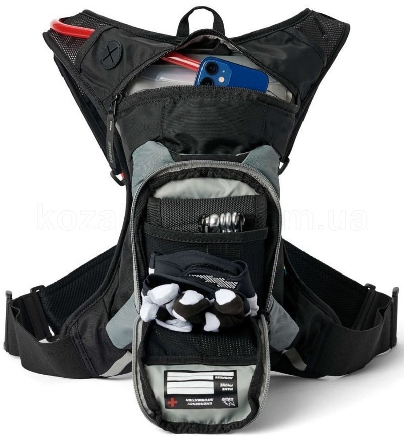 Рюкзак USWE Moto HYDRO 3L Hydration Pack - Adventure [Black]