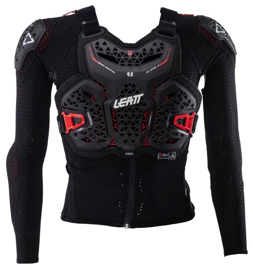 Детская защита тела LEATT 4.5 Hybrid Junior Body Protector [Black], YS/YM