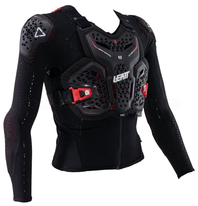 Детская защита тела LEATT 4.5 Hybrid Junior Body Protector [Black], YS/YM