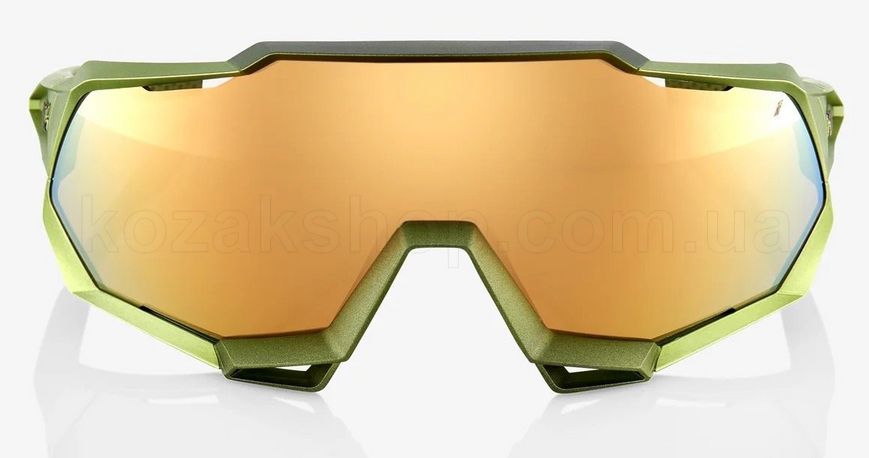Очки Ride 100% SPEEDTRAP - Matte Metallic Viperidae - Bronze Multilayer Mirror Lens, Mirror Lens