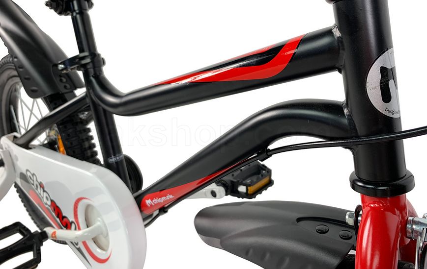 Детский велосипед RoyalBaby Chipmunk MK 12", OFFICIAL UA, черный