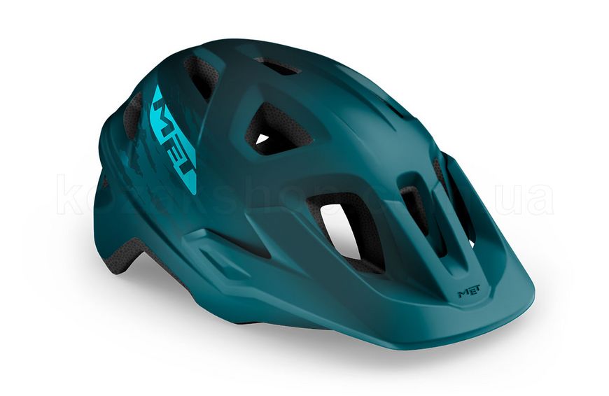Шлем MET Echo Petrol Blue | Matt, S/M (52-57 см)