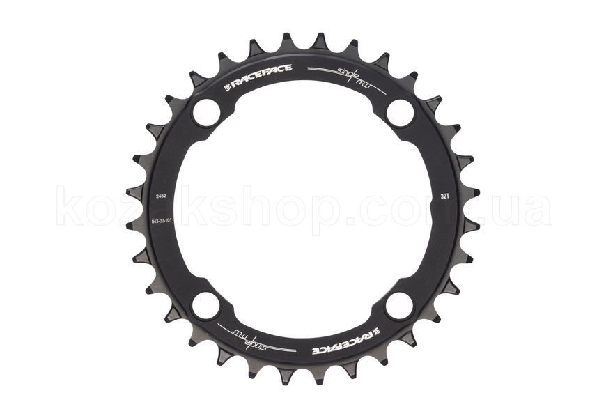 Звезда Race Face 104 BCD, 36t, 10-12S, NW, Matte Black