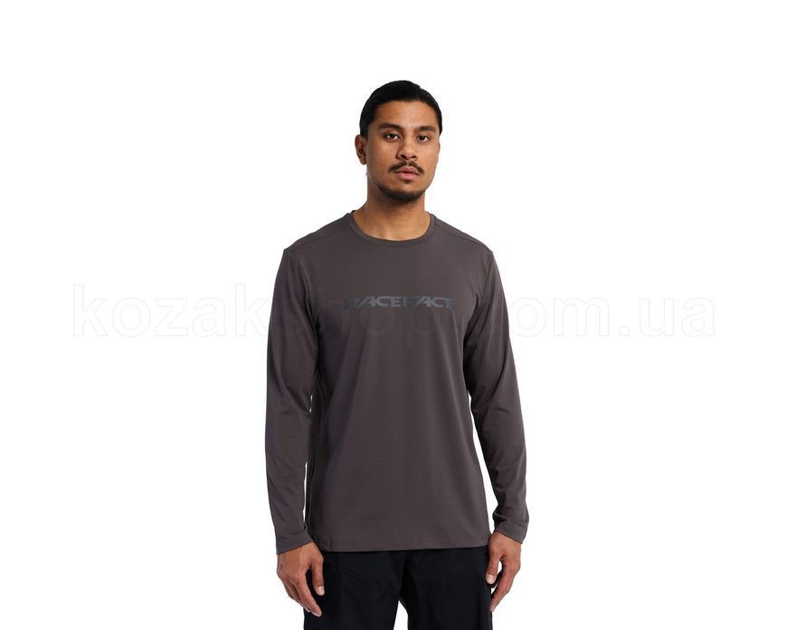 Джерси Race Face Commit LS Tech Top [Charcoal] - L
