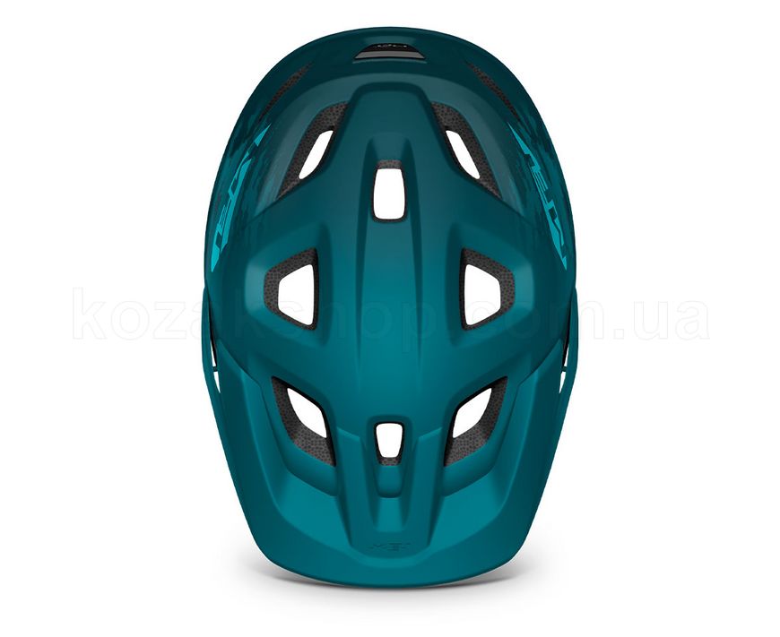 Шлем MET Echo Petrol Blue | Matt, S/M (52-57 см)