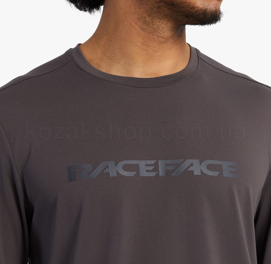 Джерси Race Face Commit LS Tech Top [Charcoal] - L