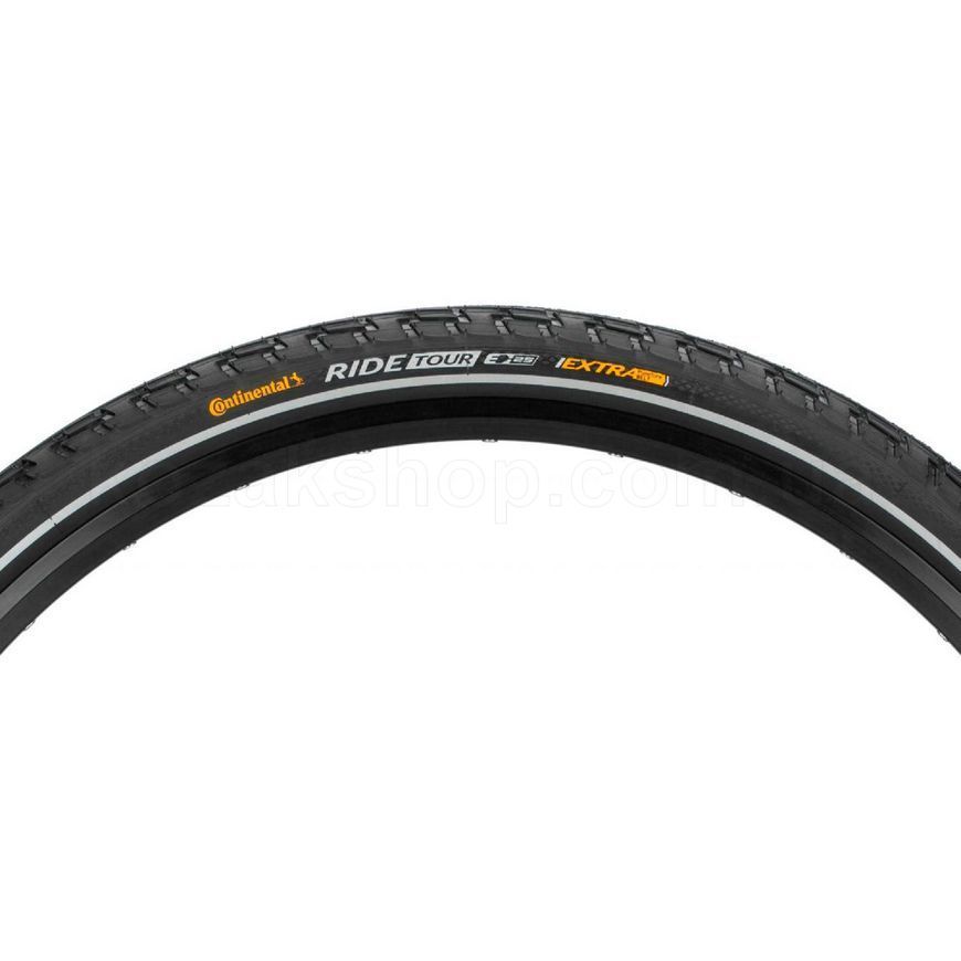 Покрышка Continental Ride Tour Reflex, 28", 700 x 32C, 28 x 1 1/4 x 1 3/4, 32-622, Wire, ExtraPuncture Belt, 640гр., черный