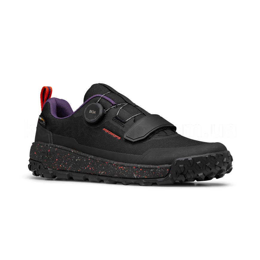 Контактная вело обувь Ride Concepts Tallac Clip BOA Men's [Black/Red] - US 8.5