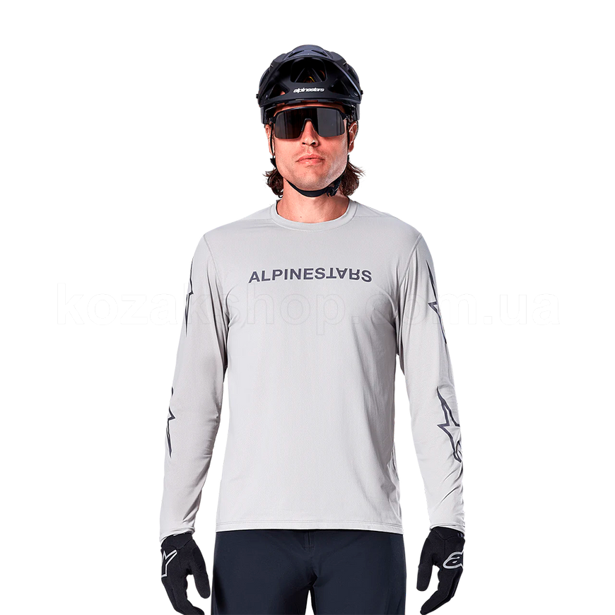 Вело джерси Alpinestars A-DURA SWITCH LS JERSEY LIGHT GRAY, XL