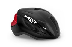 Шлем MET Strale Ce Black Red Metallic | Glossy L (59-62 см)