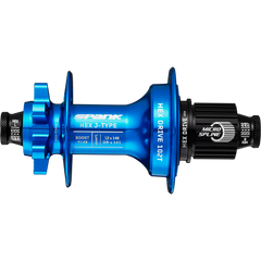 Задня втулка SPANK HEX J-Type Boost R148 Microspline 32H, Blue