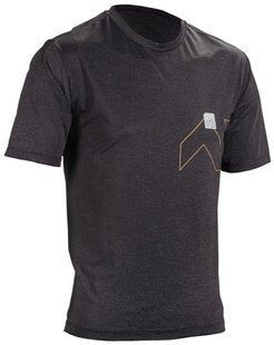 Вело джерсі LEATT MTB 1.0 Trail X-Flow Jersey SS [Black], XXL