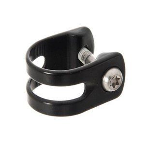 Хомут ручки тормоза SRAM DISC BRAKE LEVER CLAMP - (DISCRETE) BLACK (TI BOLT T25) - GUIDE ULT/RSC/RS/RE/R,LEVEL ULT/TLM/TL, CODE RSC/R, DB5 ELIXIR 9/7/CR MAG/X0/ XX, QTY 1 (11.5315.048.090)