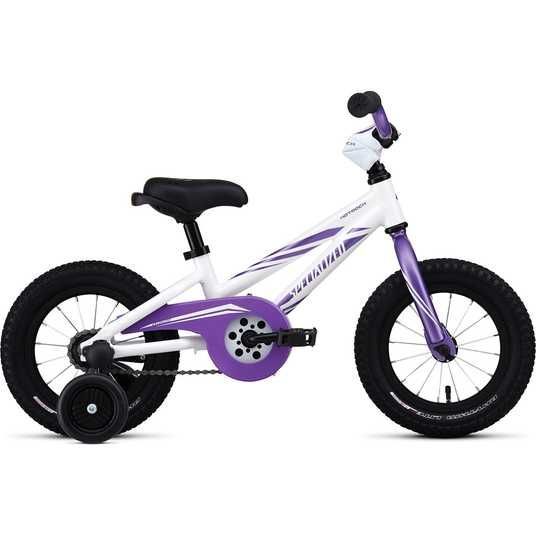 Specialized Hotrock 12インチ +BELL crest jr Дитячий велосипед Specialized Hotrock 12 Girls [White/Purple