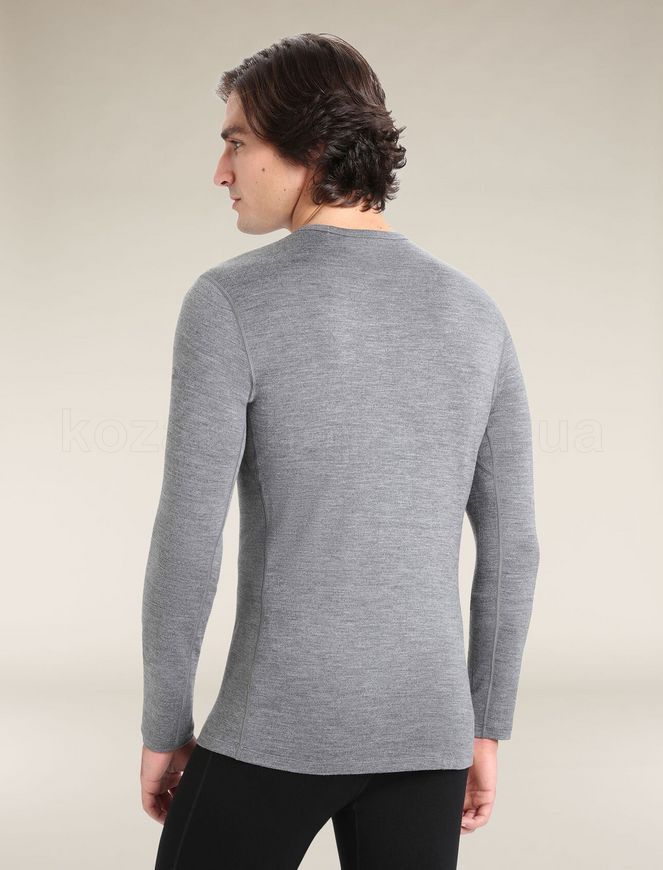 Термокофта Icebreaker 260 Tech LS Crewe MEN [Gritstone HTHR] - M