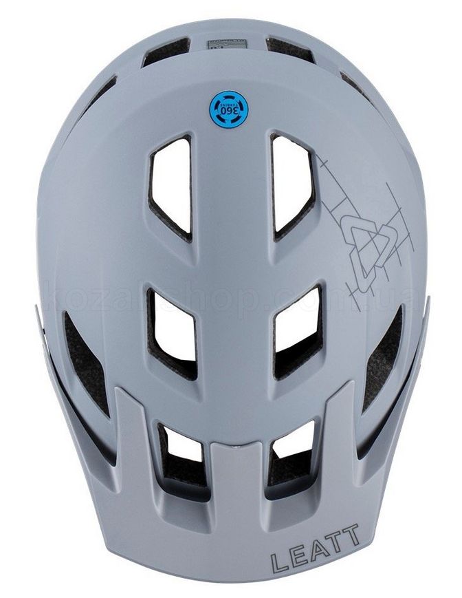 Вело шлем LEATT Helmet MTB 1.0 All Mountain [Titanium], M