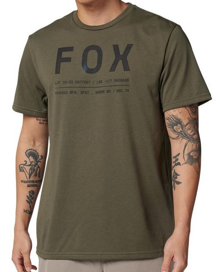 Футболка FOX NON STOP TECH TEE [Olive Green], M