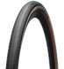 Покришка Hutchinson OVERIDE 700х38 Mono-compound 33tpi Камерна Не складна Black/Tan