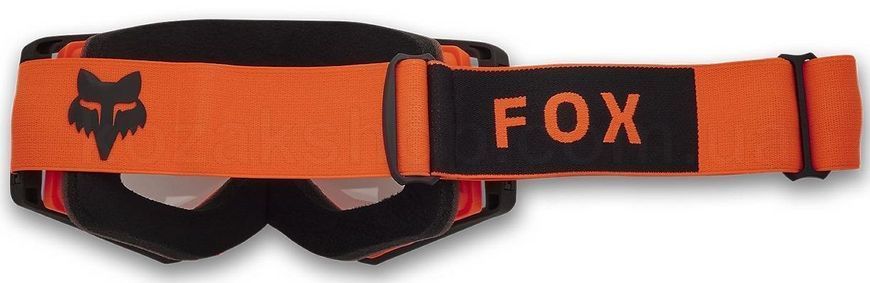 Маска FOX AIRSPACE ENDURO GOGGLE [Flo Orange], Dual Clear Lens