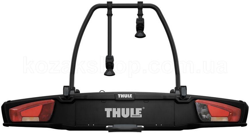 Велокрепление на фаркоп Thule VeloSpace XT 938 Black + Thule 9381 Bike Adapter Black (TH 938B-938110)