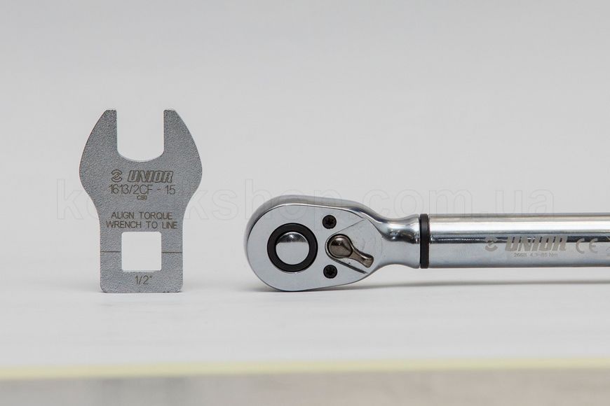 Ключ ріжковий 15 під комірець 1/2" Unior Tools Crowfoot pedal wrench