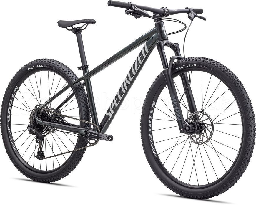 Велосипед Specialized ROCKHOPPER EXPERT 27.5 [OAKGRNMET/METWHTSIL] - M (91522-3603)