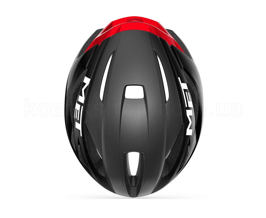 Шлем MET Strale Ce Black Red Metallic | Glossy L (59-62 см)