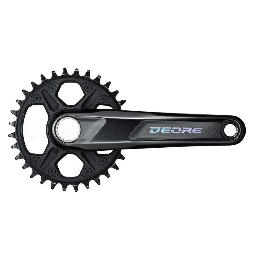 Шатуны Shimano FC-M6130-1 DEORE, 175мм, 32T 12-sp