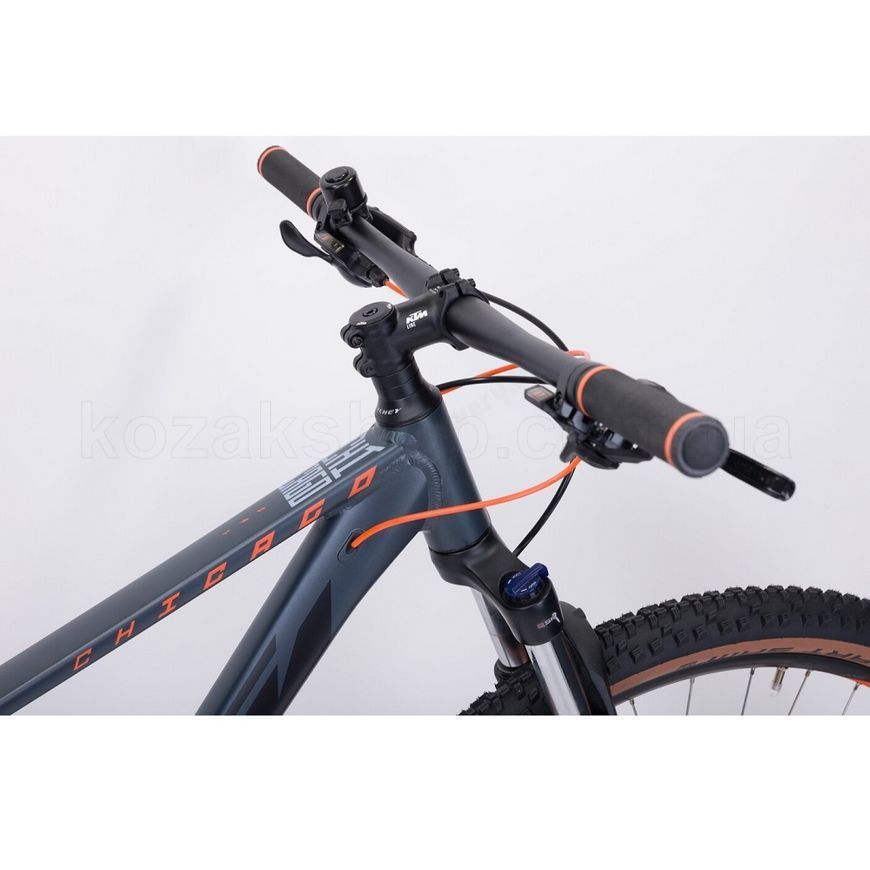 Велосипед KTM CHICAGO 291 [сірий матовий] - XXL