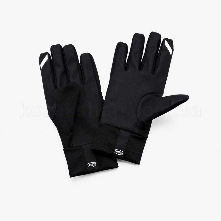 Зимние мото перчатки RIDE 100% BRISKER Hydromatic Waterproof Glove [Black], S (8)