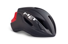Шлем MET Strale Black Red | Matt Glossy, S (52-56 см)