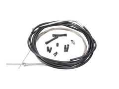 Трос і сорочка гальмівний SRAM SlickWire XL Road Brake Cable Kit Black 5mm (1x 1350mm, 1x 2750mm 1.5 mm coated cables, 5mm Kevlar® reinforced compression-free housing, ferrules, end caps, frame protectors)