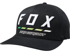 Кепка FOX PRO CIRCUIT DRAFTR FLEXFIT HAT [BLACK], L / XL